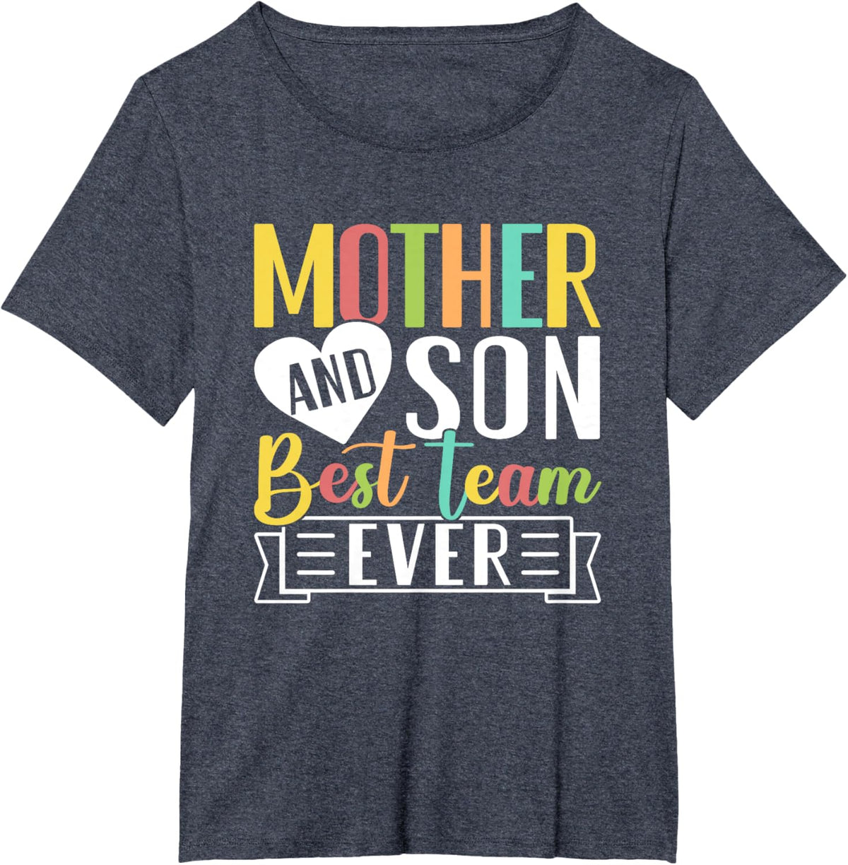 Mothers Day Mama Mom Son Love Mommy Mama Mother&#39;s Black Unisex Classic Fit Crew Neck Short Sleeve Mother Shirt
