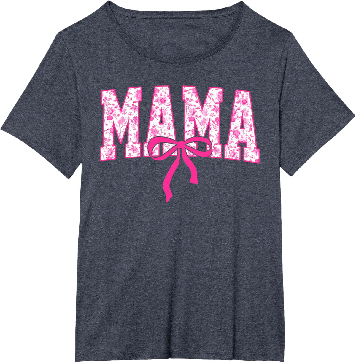 Coquette Pink Chinoiserie Mama Floral Bow Mom Mothers Day