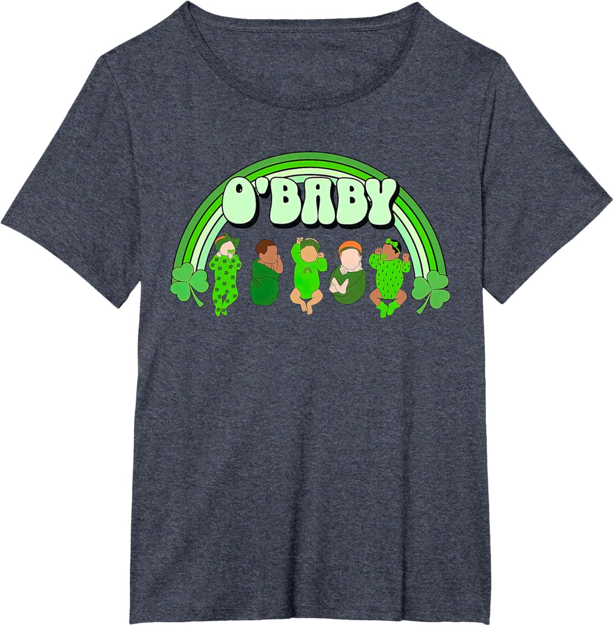 Rainbow Labor And Delivery Nurse Saint Patrick&#39;s Day NICU