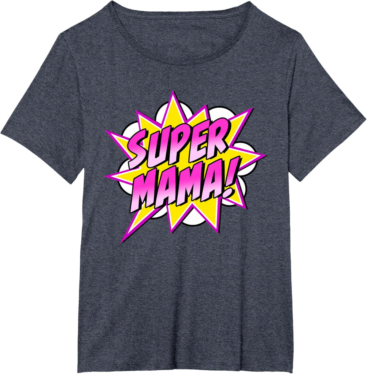 Super Mama Comic Book Superhero Mother&#39;s Day