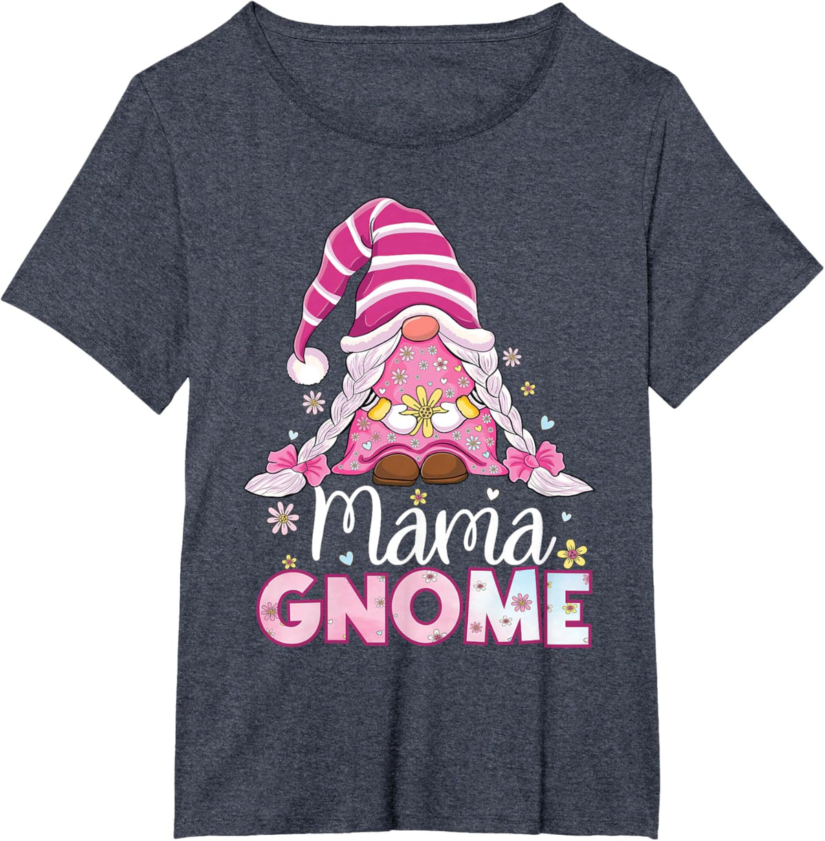 Flower For Mom Gnomies Cute Gnome Mom Happy Mother&#39;s Day