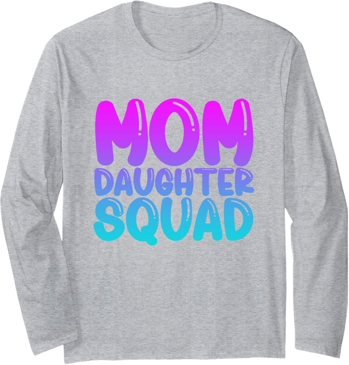 Mom Daughter Squad Shirts Mom and Daughter Mother day Long Sleeve