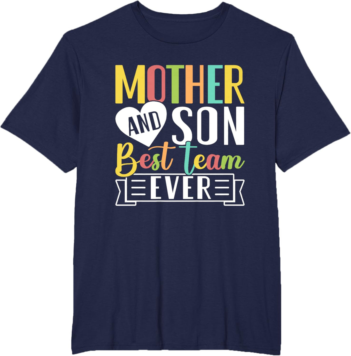 Mothers Day Mama Mom Son Love Mommy Mama Mother&#39;s Black Unisex Classic Fit Crew Neck Short Sleeve Mother Shirt