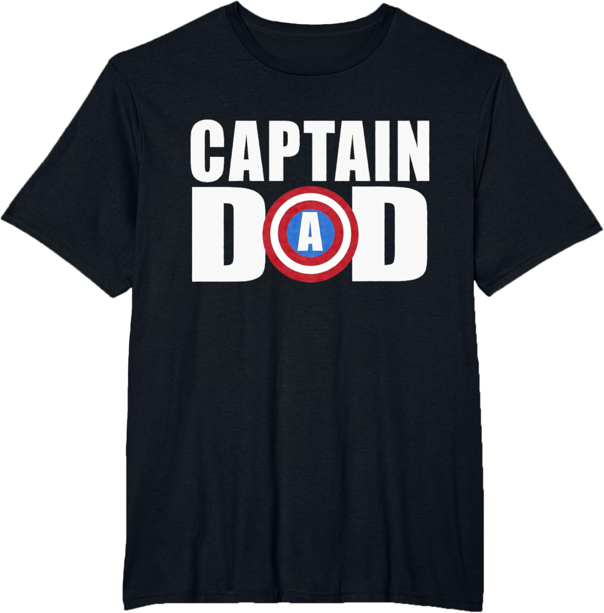 Funny Super Captain Dad Superhero Fathers Day