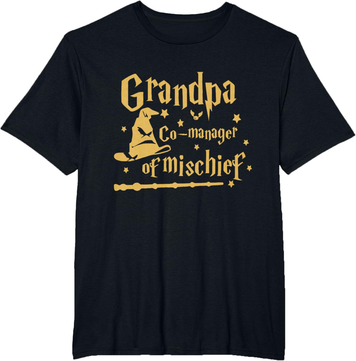 Funny Men Magical Grandpa Manager of Mischief Father&#39;s Day