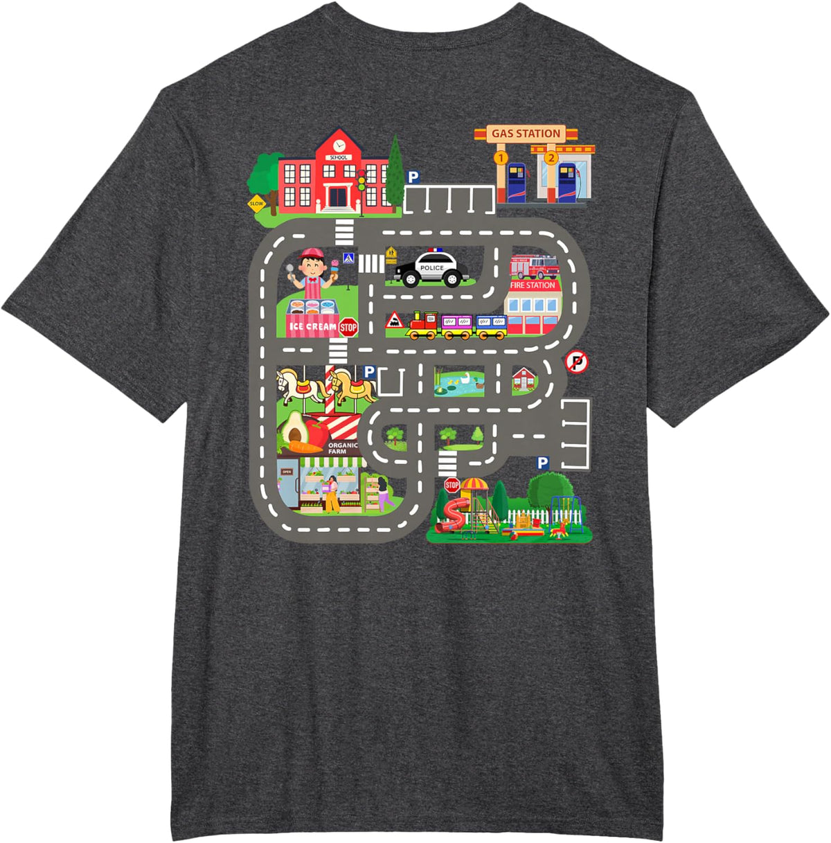 Kids Play Cars on Dad&#39;s Back Funny Father&#39;s Day Race Track