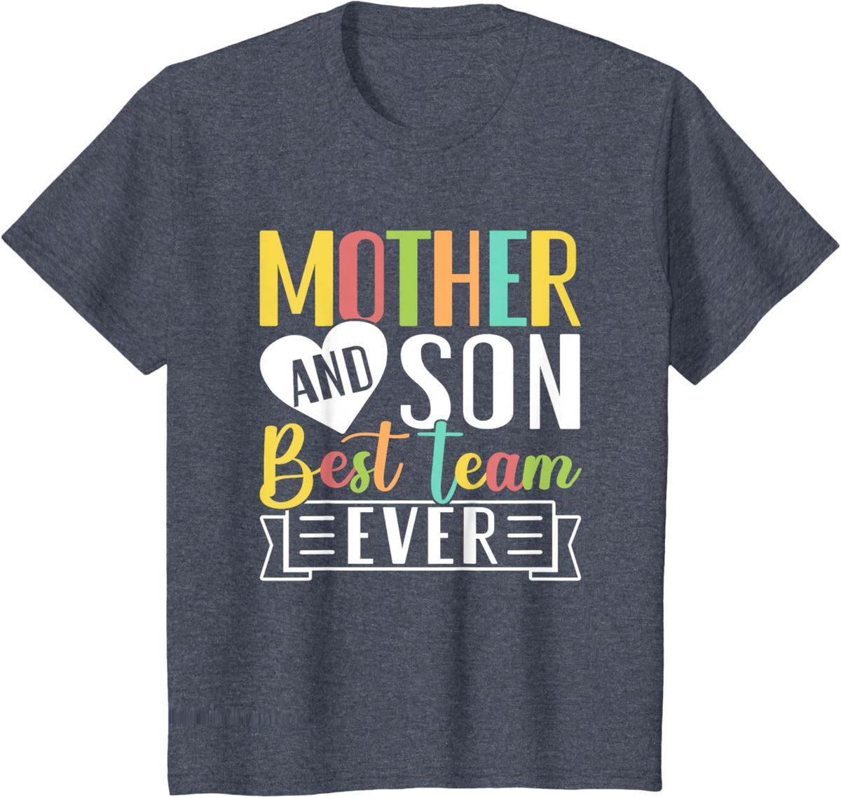 Mothers Day Mama Mom Son Love Mommy Mama Mother&#39;s Black Unisex Classic Fit Crew Neck Short Sleeve Mother Shirt