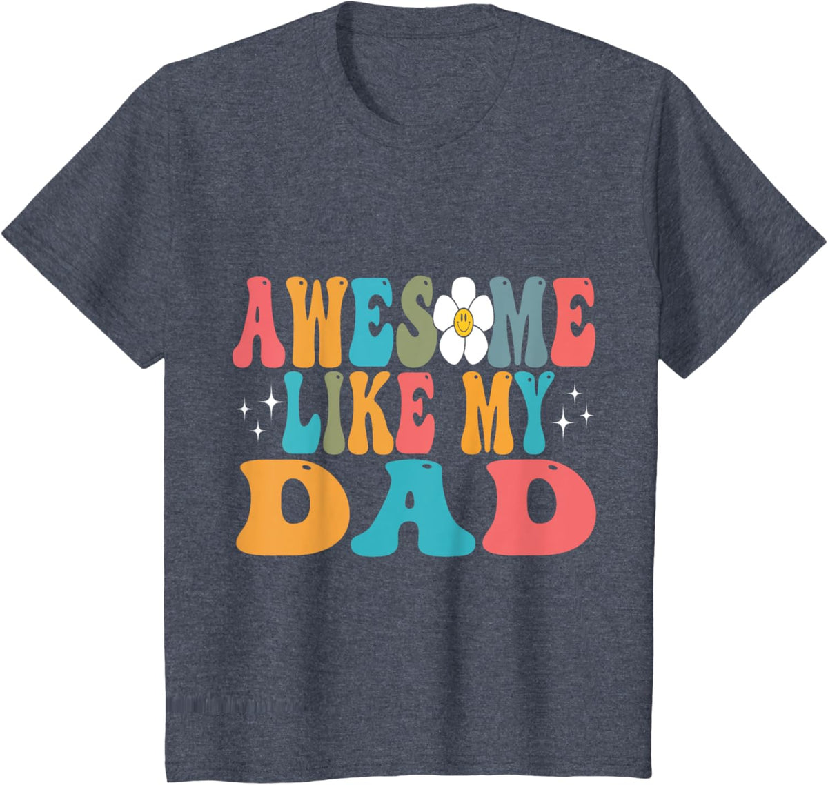awesome like my dad matching fathers day family kids Groovy