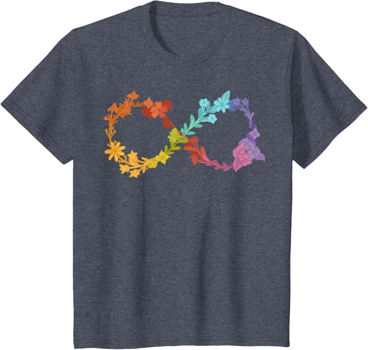 Floral Neurodiversity Infinity Symbol Autism Awareness