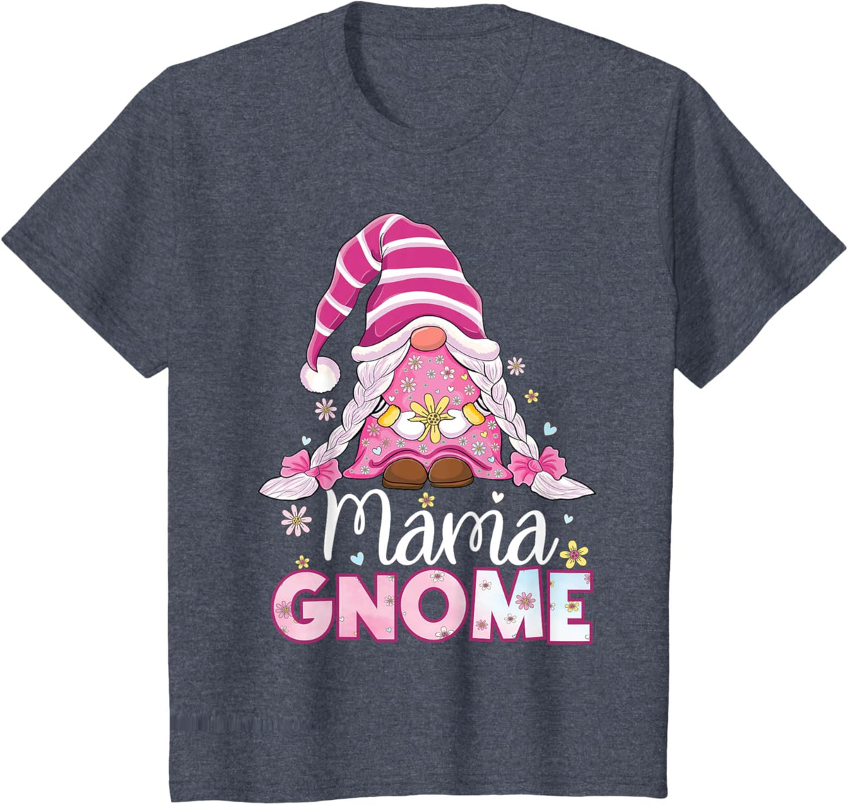 Flower For Mom Gnomies Cute Gnome Mom Happy Mother&#39;s Day