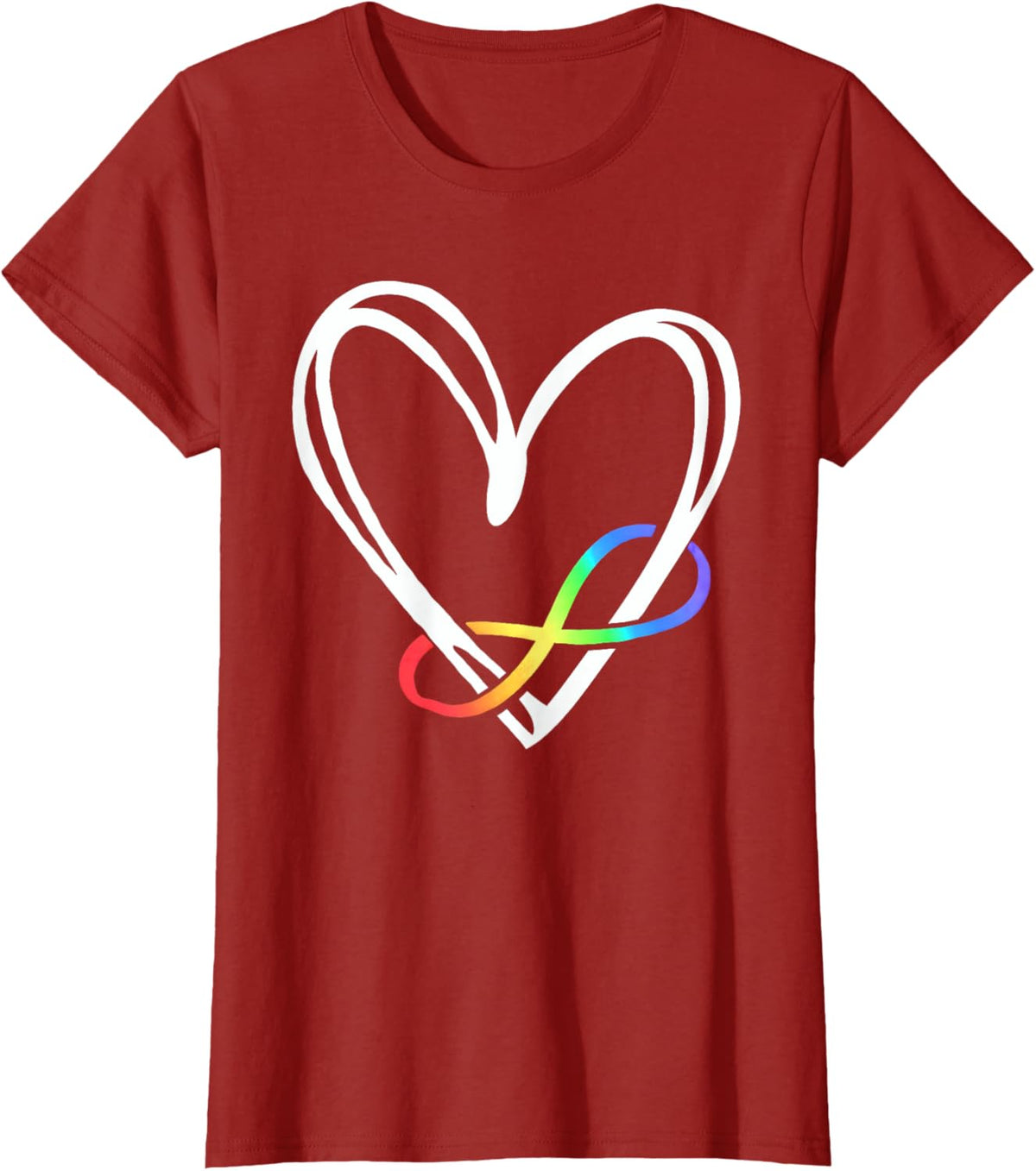 Infinity Heart Autism Awareness Love Needs No Words Tie Dye