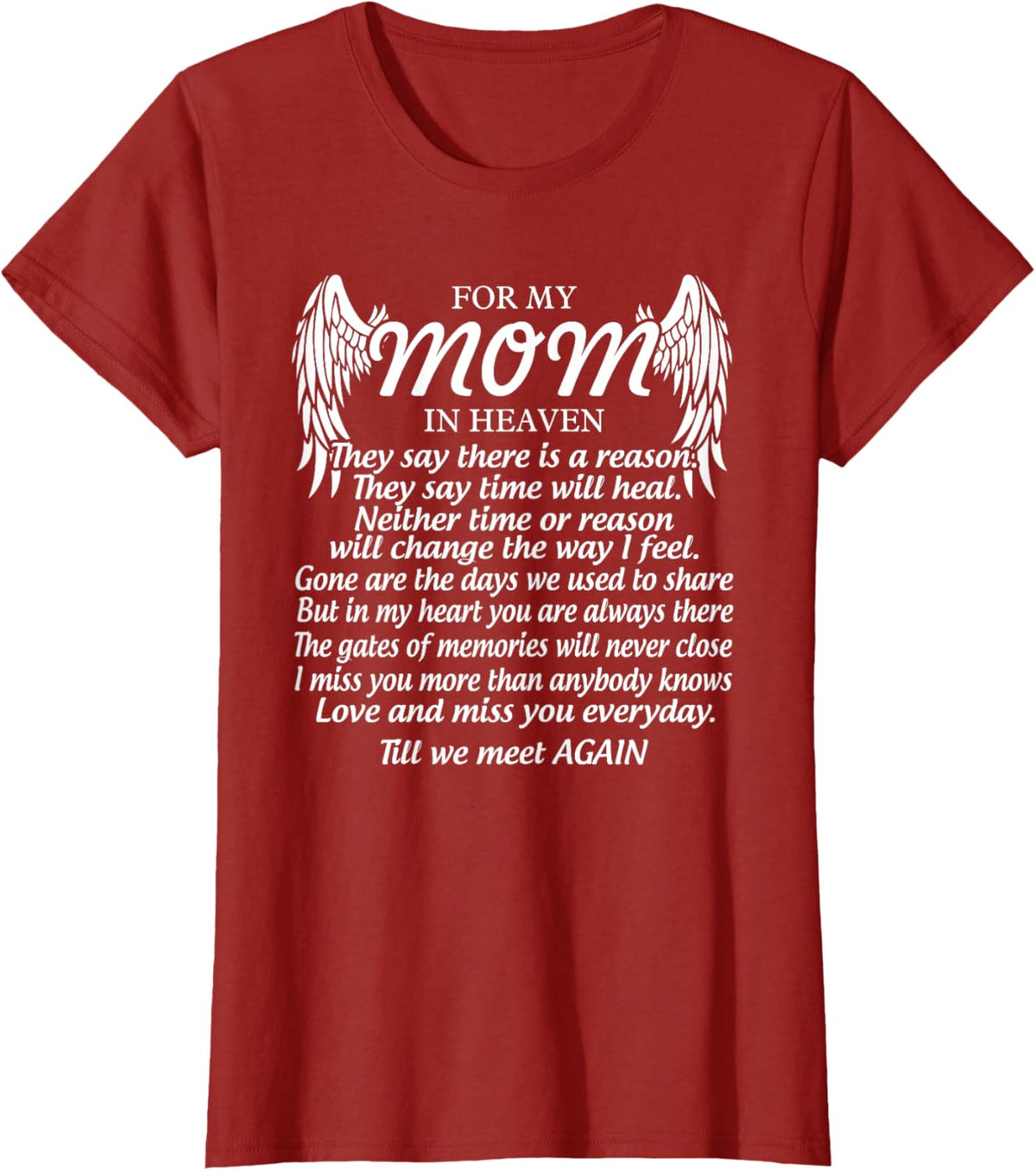 For My Mom In Heaven Love My Mom So Much Missing Mother Day