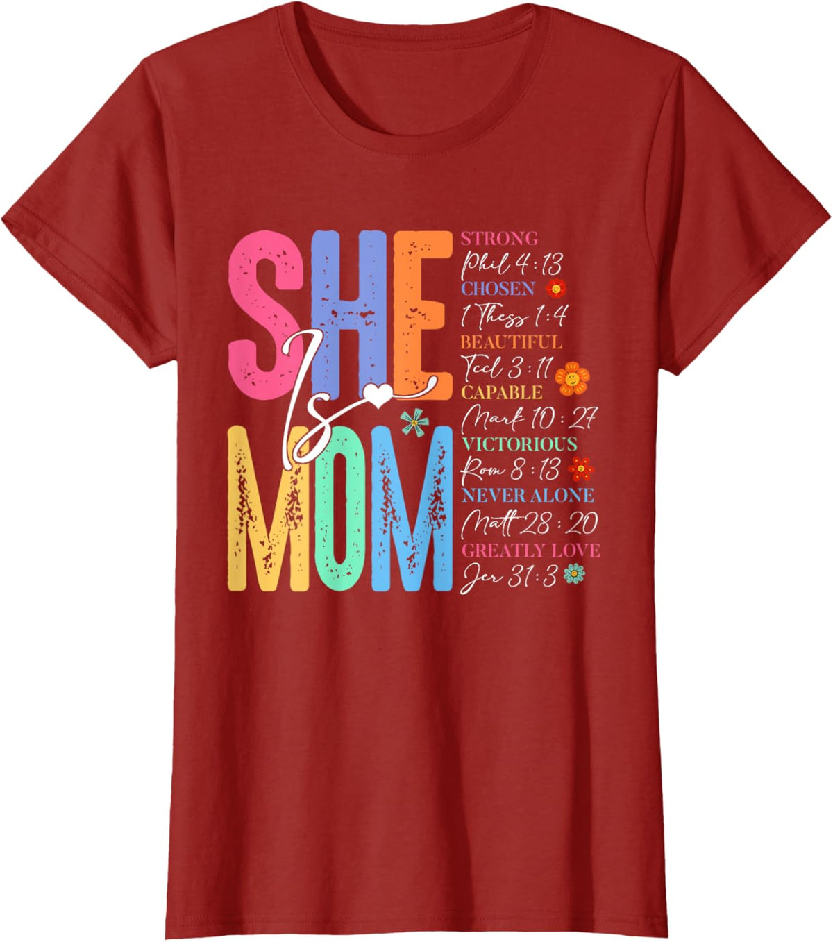 She Is Mom Christian Mother&#39;s Day Jesus Mama Religious Women