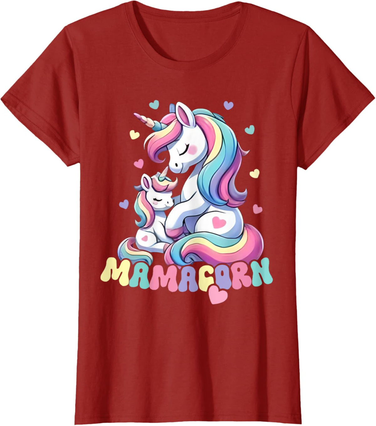 Funny Mamacorn Costume Mothers Day Unicorn Mom Women Mother