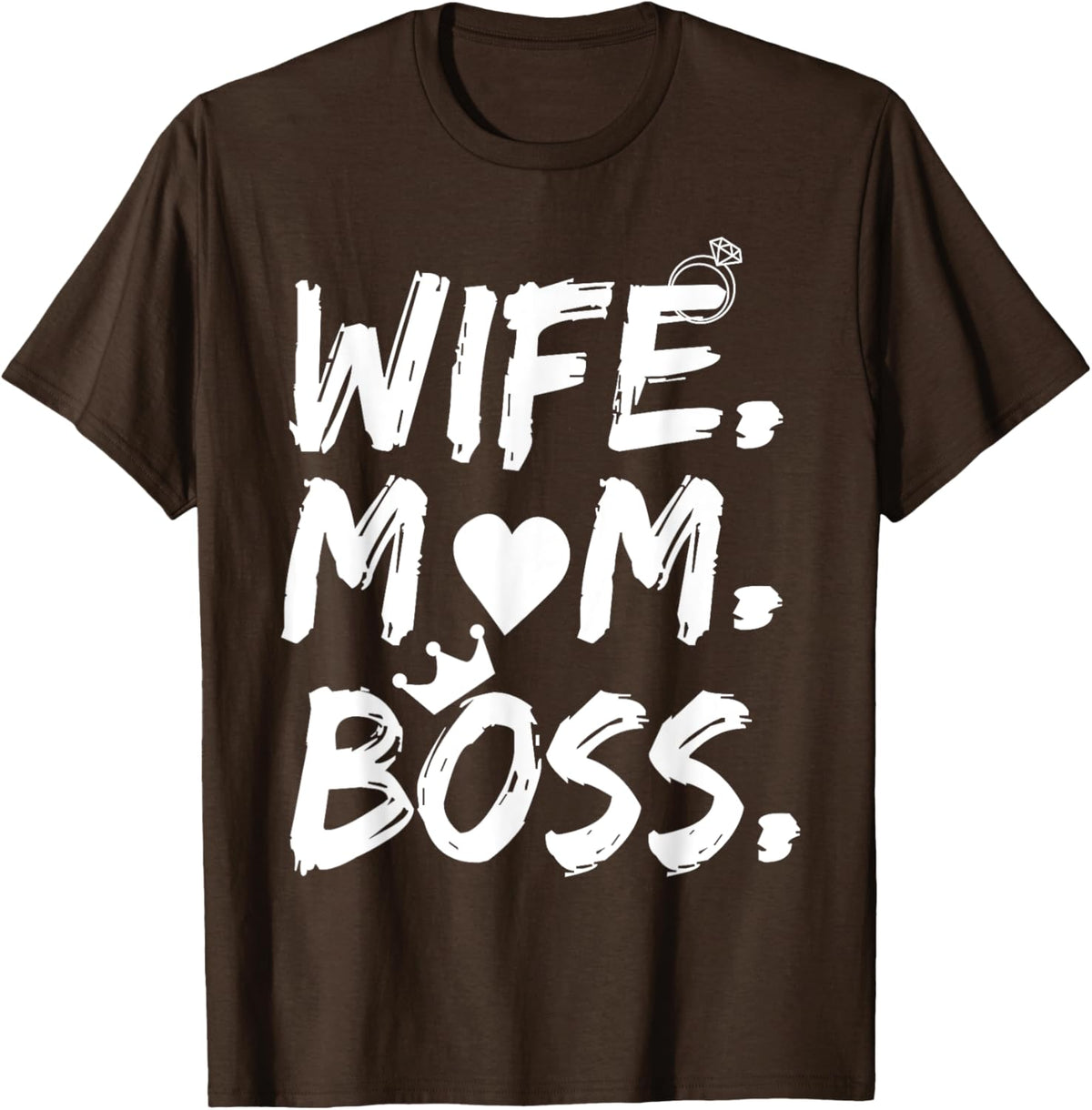 T-shirt for Wife Mom Boss Funny Mother&#39;s Day Mother Shirt