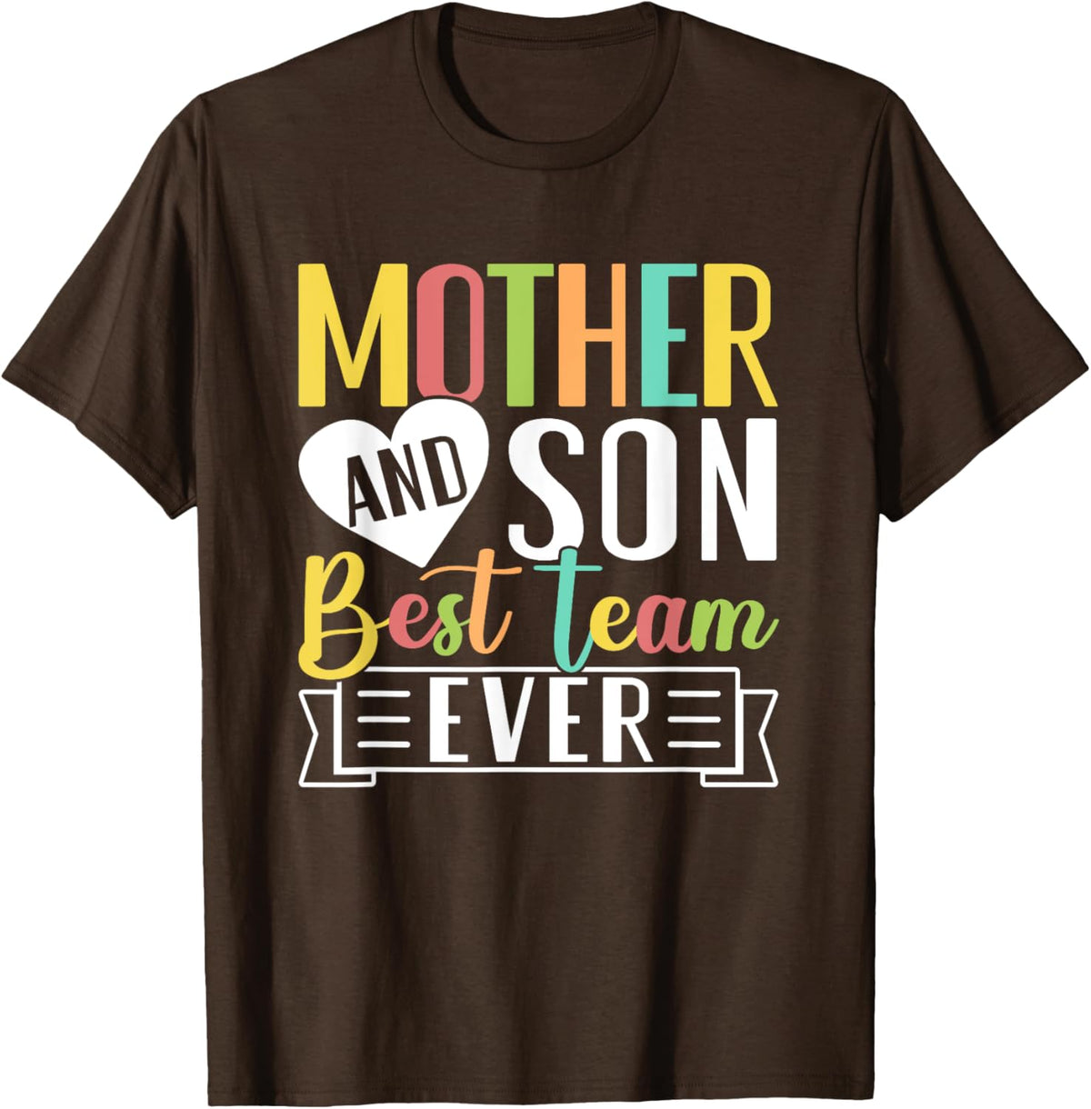 Mothers Day Mama Mom Son Love Mommy Mama Mother&#39;s Black Unisex Classic Fit Crew Neck Short Sleeve Mother Shirt