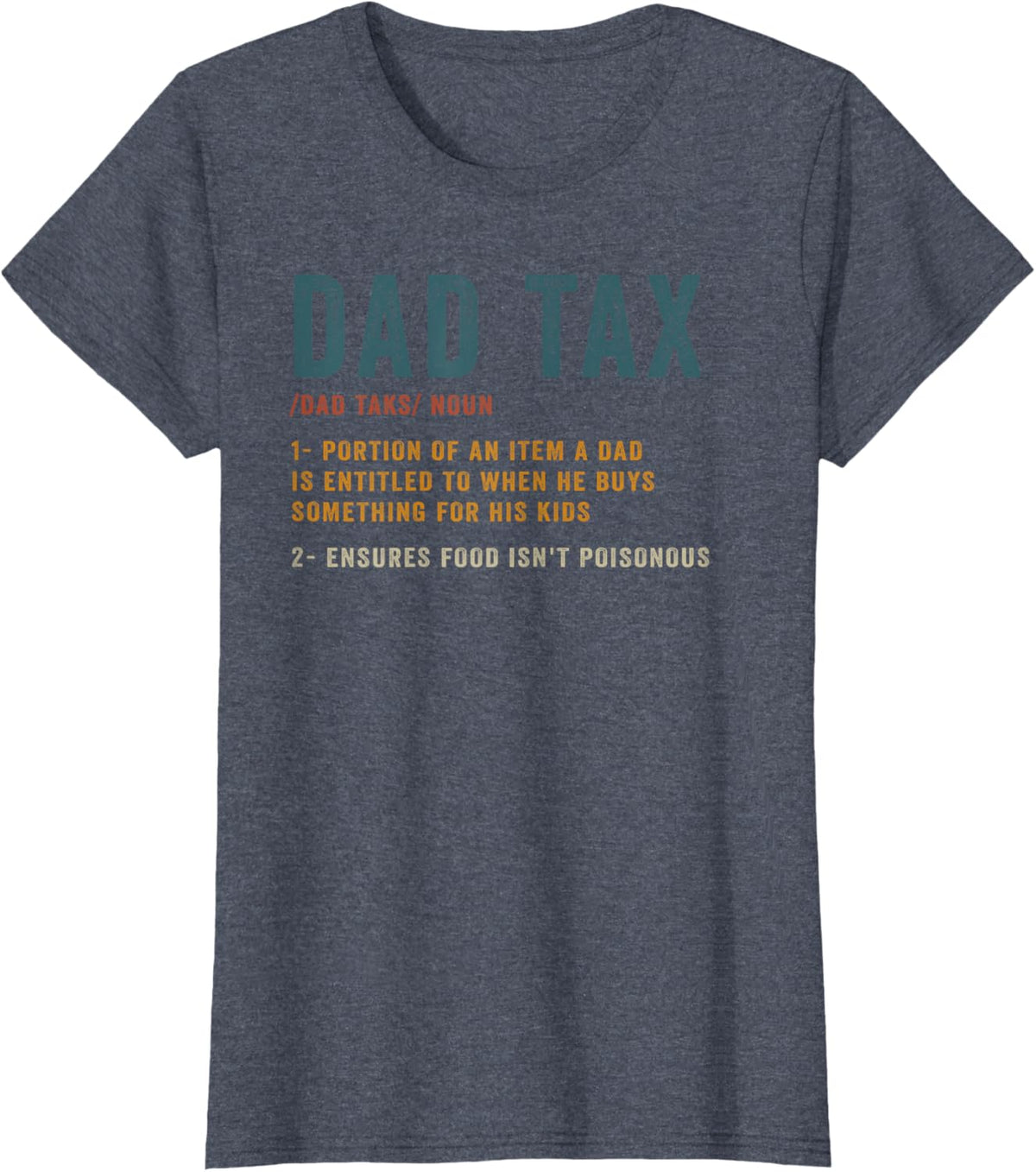 Vintage Dad Tax Definition Men Funny Father&#39;s Day
