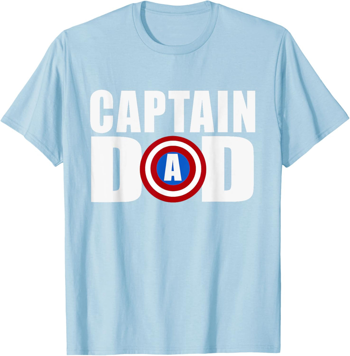Funny Super Captain Dad Superhero Fathers Day