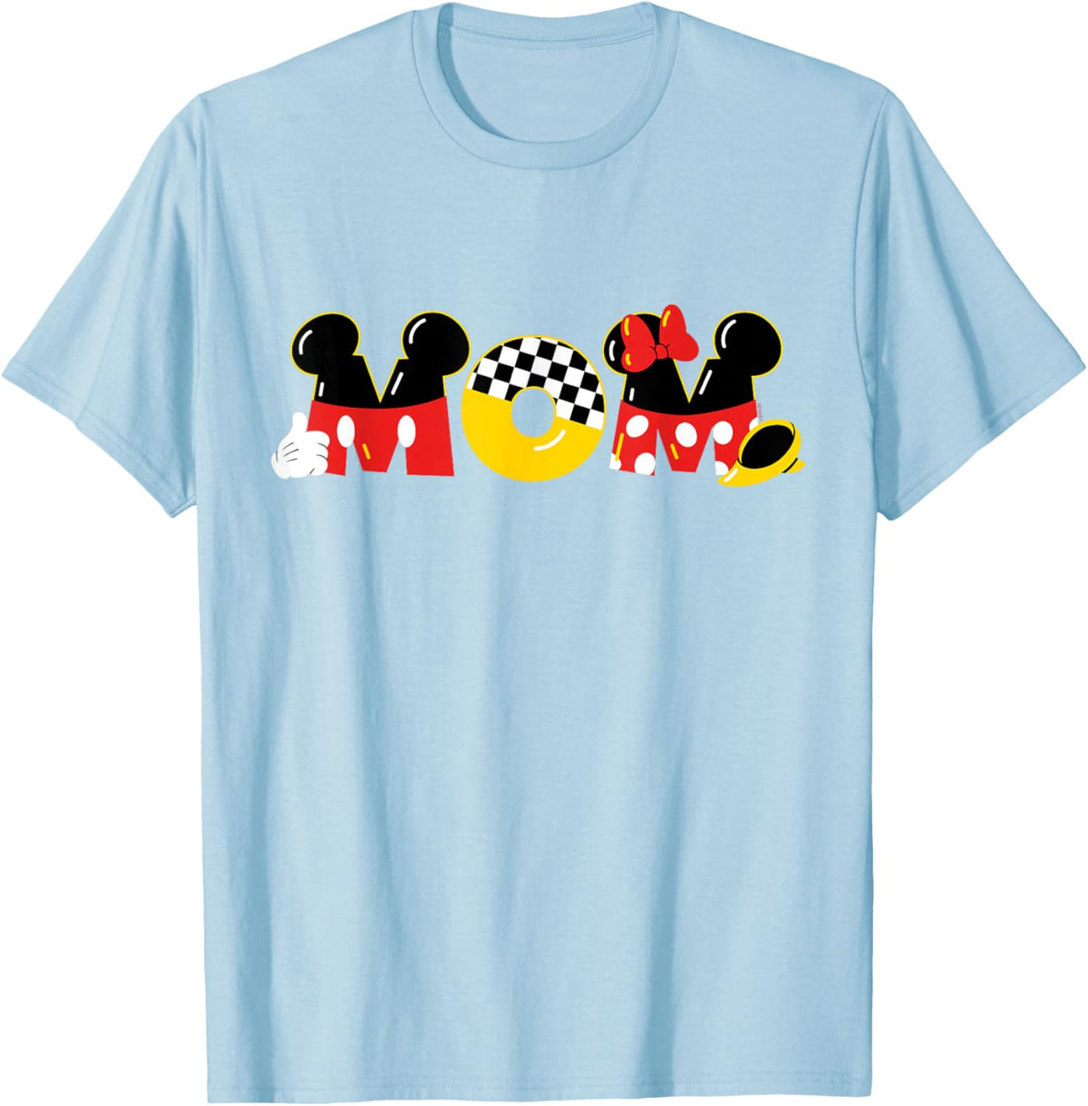 Disney Mickey Mouse &amp; Minnie Mouse Mom Mother\u2019s Day Birthday Mother Shirt