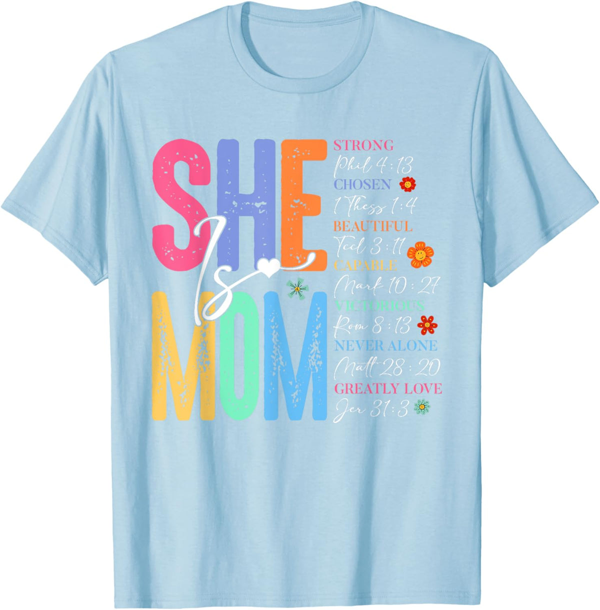 She Is Mom Christian Mother&#39;s Day Jesus Mama Religious Women