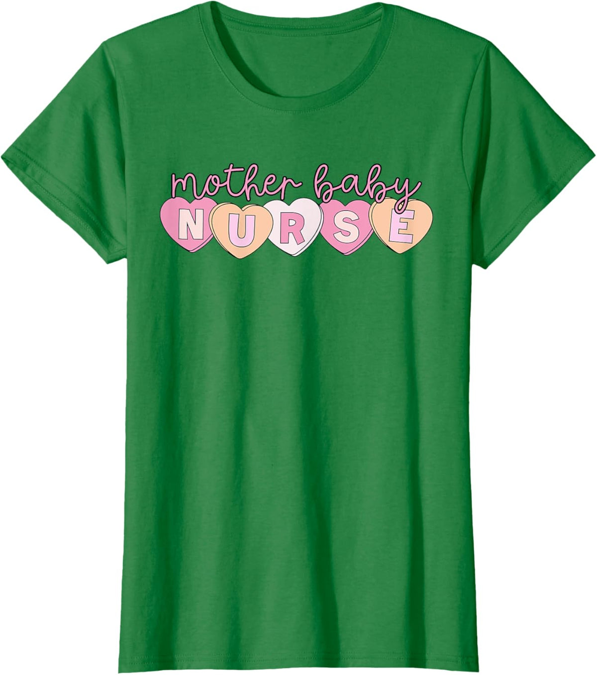 Mother Baby Nurse Hearts Valentine OBGYN Postpartum Nursing