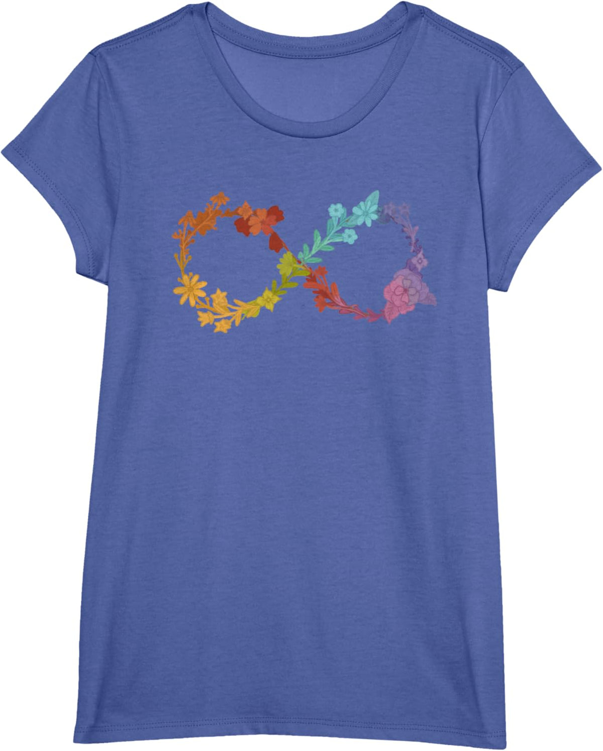 Floral Neurodiversity Infinity Symbol Autism Awareness