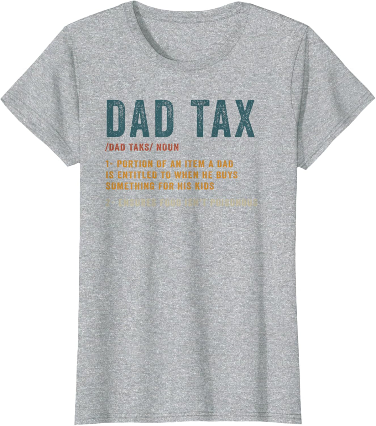 Vintage Dad Tax Definition Men Funny Father&#39;s Day