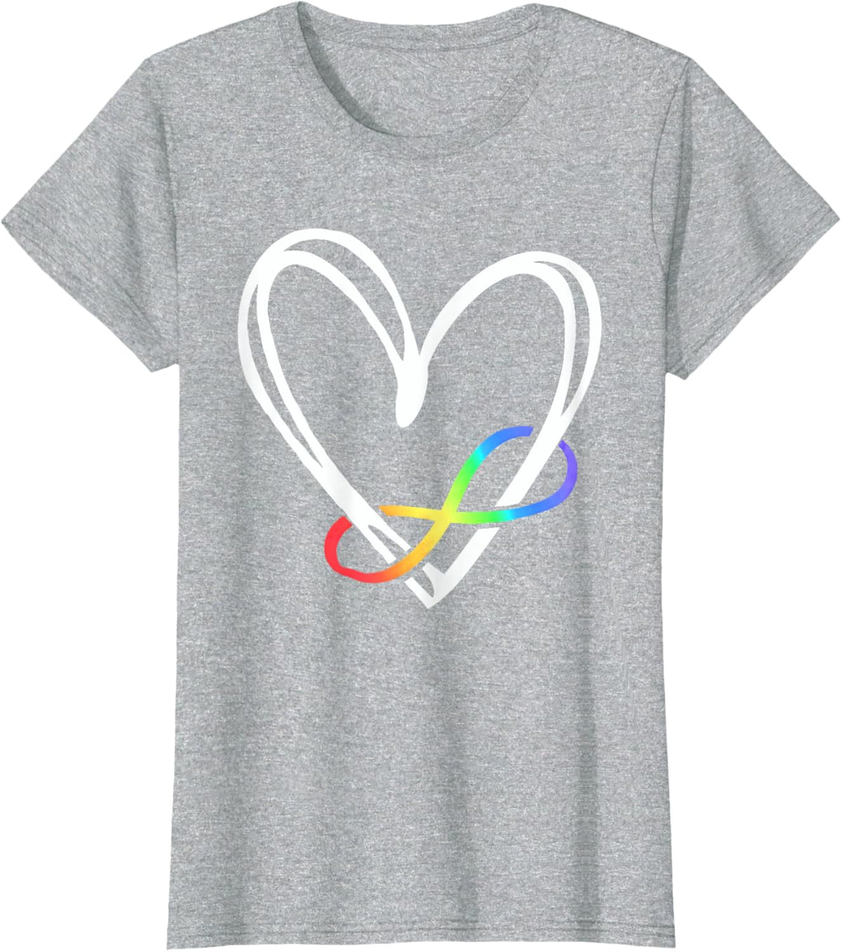 Infinity Heart Autism Awareness Love Needs No Words Tie Dye