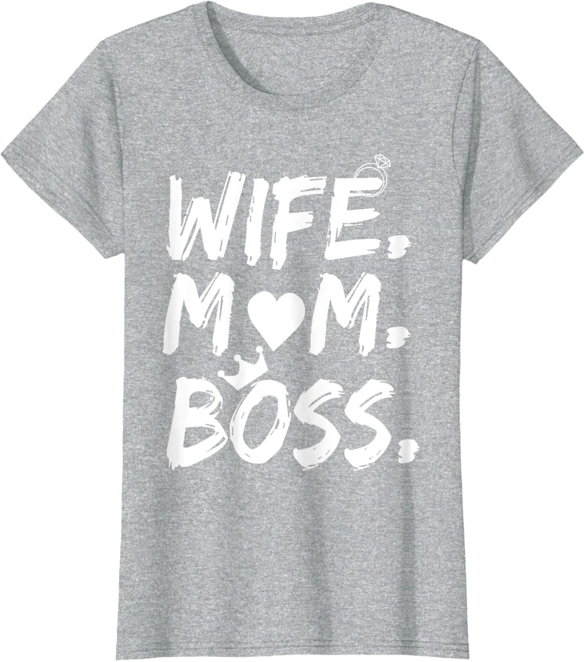 T-shirt for Wife Mom Boss Funny Mother&#39;s Day Mother Shirt