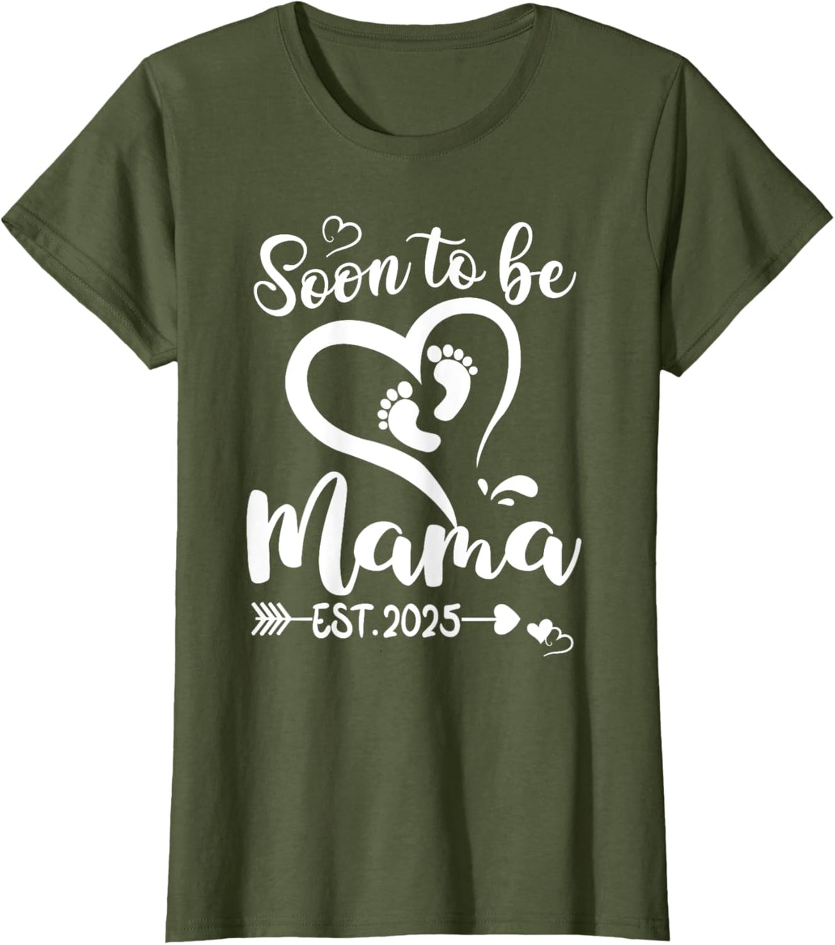 Soon To Be Mama est 2025 Mothers Day First Time Mom