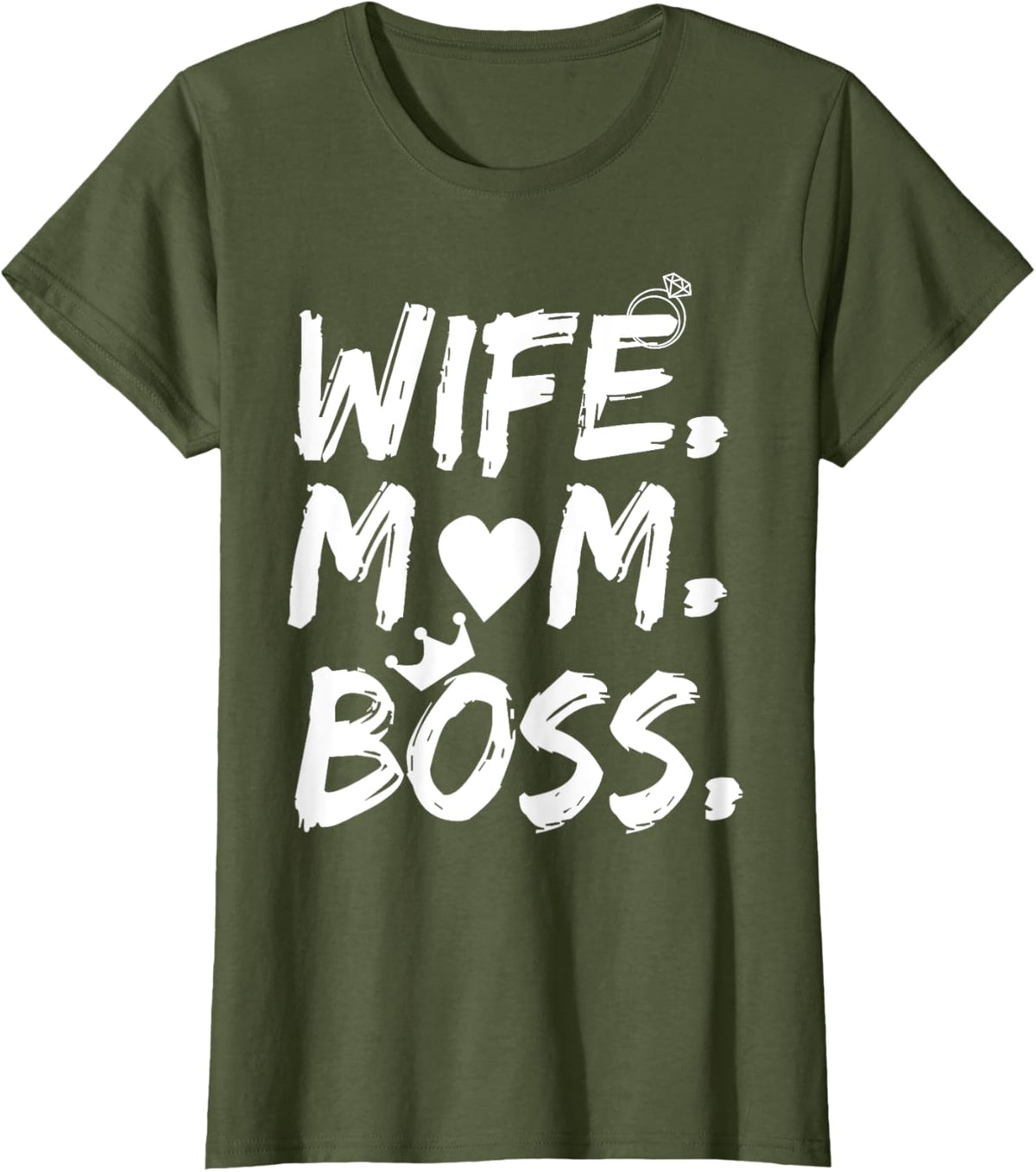 T-shirt for Wife Mom Boss Funny Mother&#39;s Day Mother Shirt