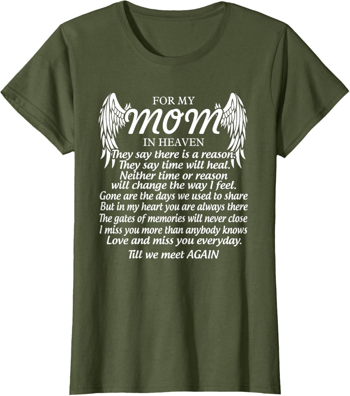 For My Mom In Heaven Love My Mom So Much Missing Mother Day