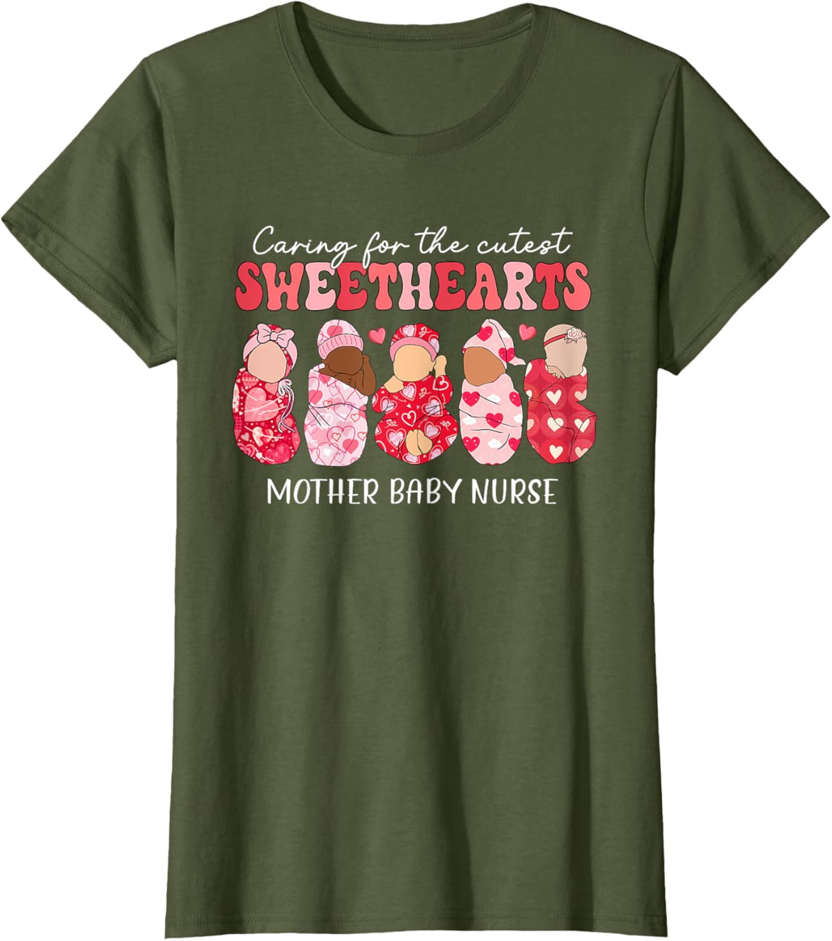 Caring For Cutest Sweethearts Mother Baby Nurse Valentine&#39;s