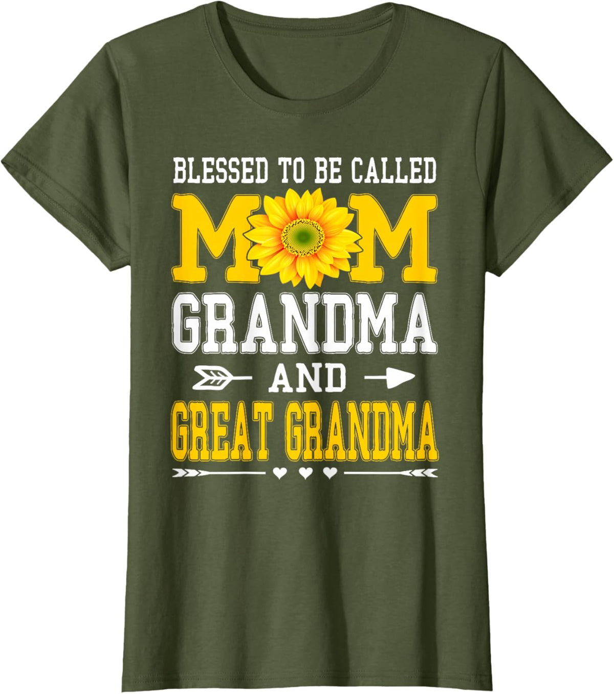 Blessed To Be Called Mom Grandma Great Grandma Mother&#39;s Day Mother Shirt