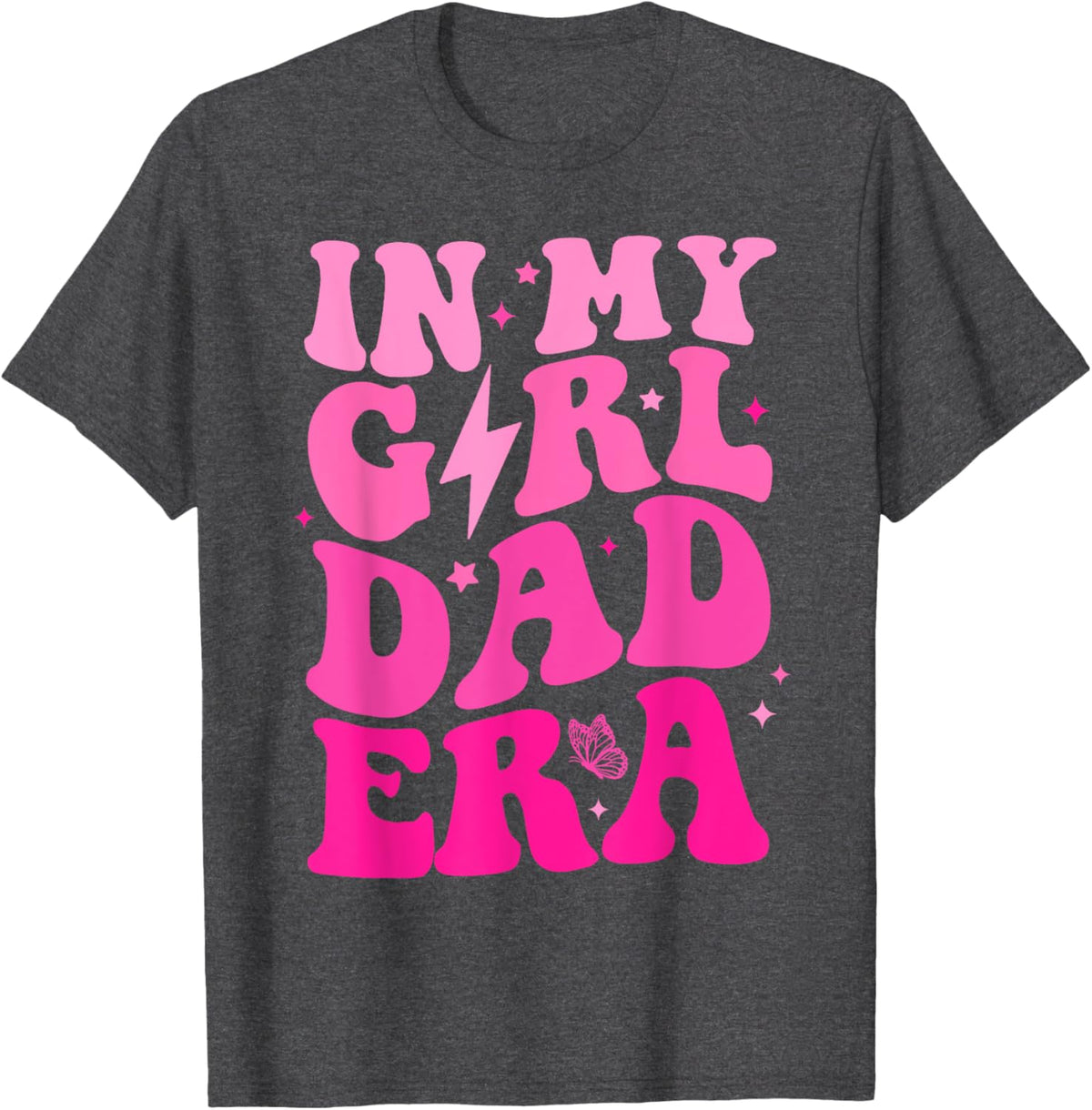 In My Dad Era Girl Groovy Retro Papa Fathers Day