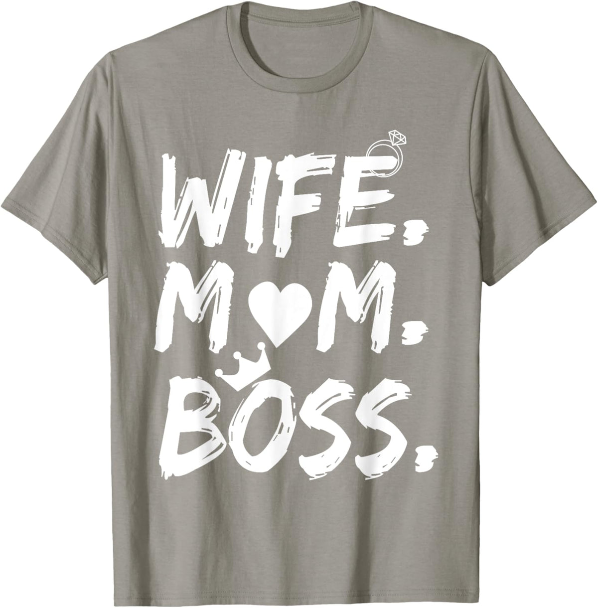 T-shirt for Wife Mom Boss Funny Mother&#39;s Day Mother Shirt