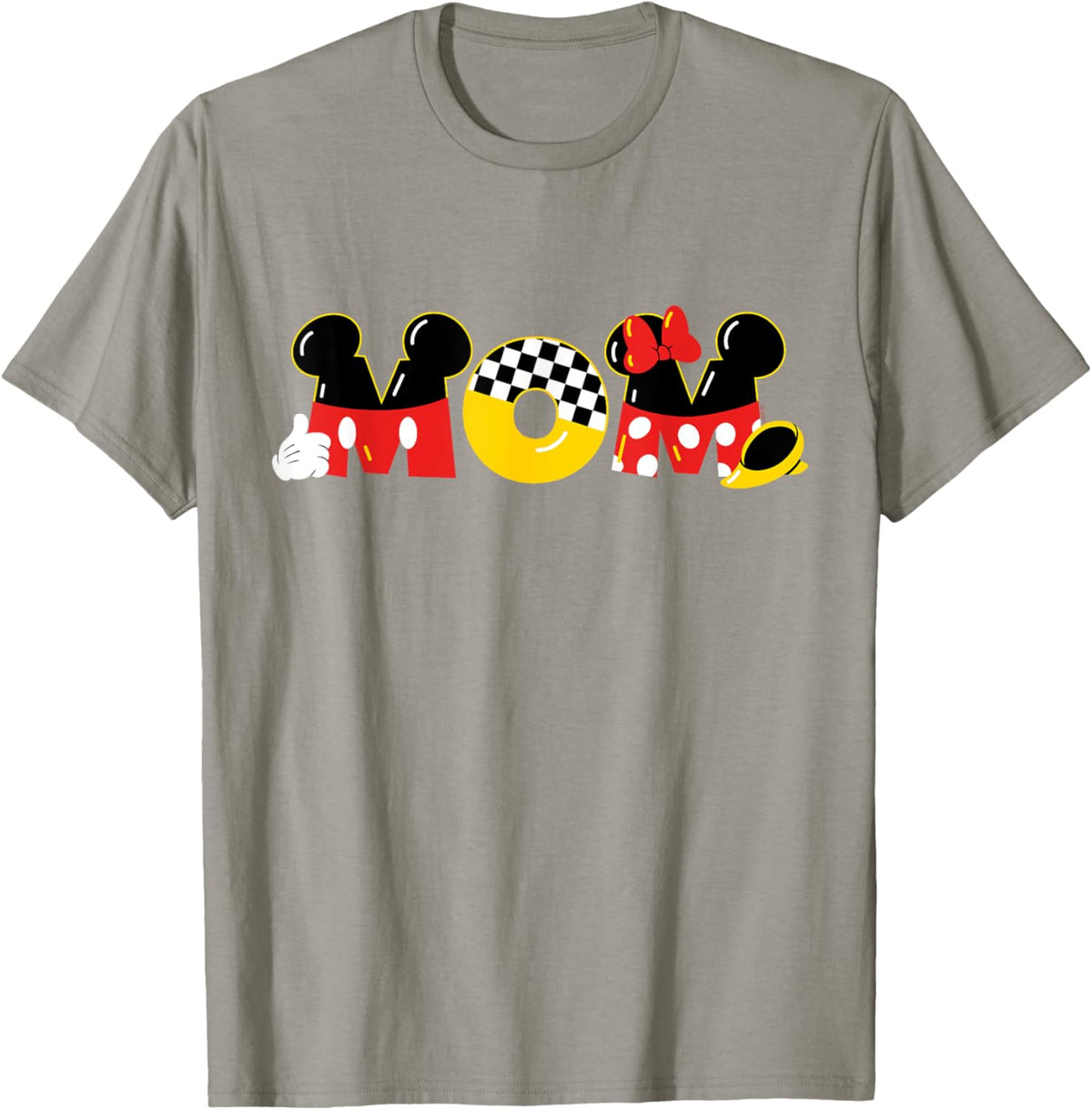 Disney Mickey Mouse &amp; Minnie Mouse Mom Mother\u2019s Day Birthday Mother Shirt