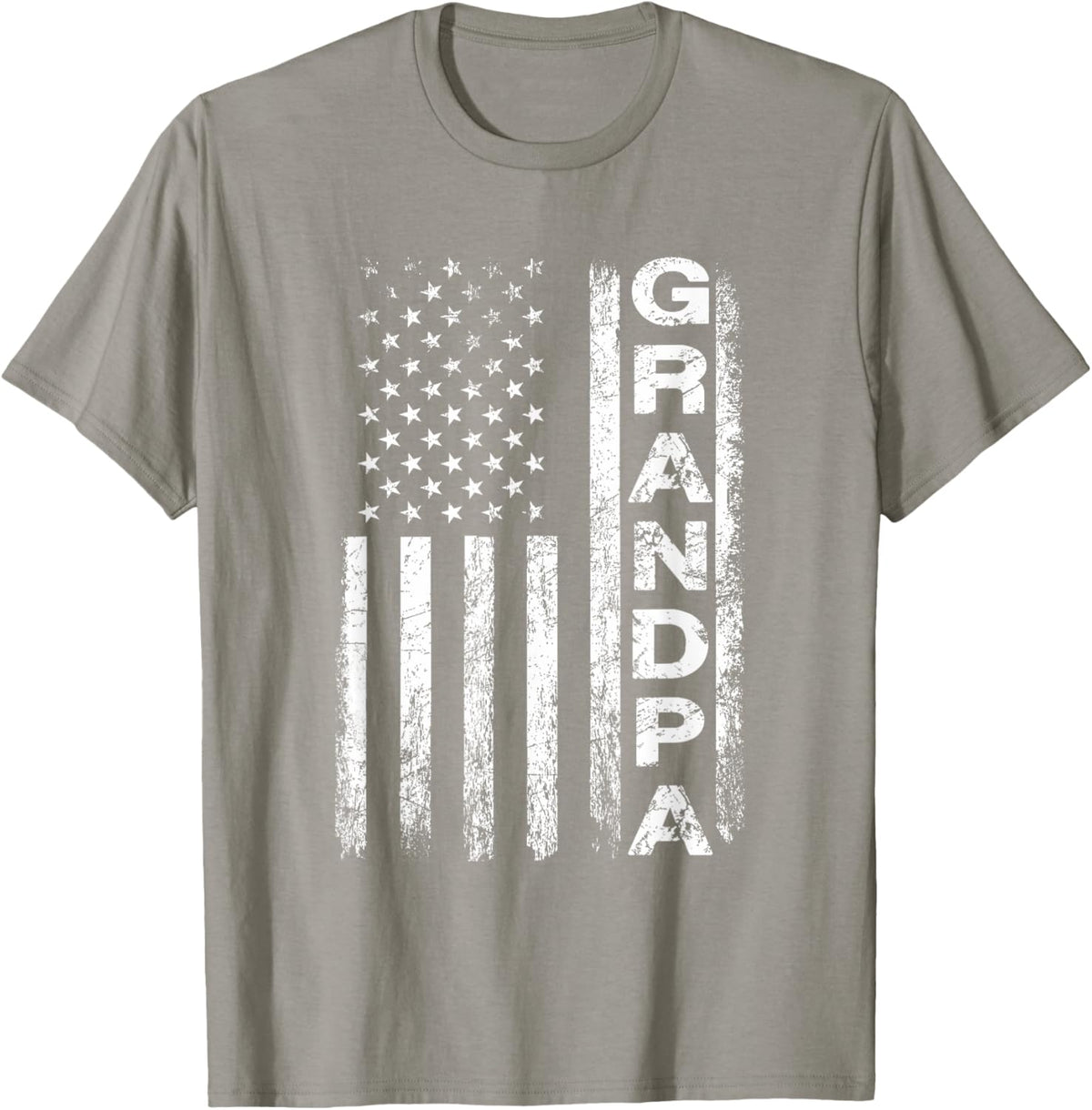 Grandpa Vintage American Flag Father&#39;s Day 4th of July Papa