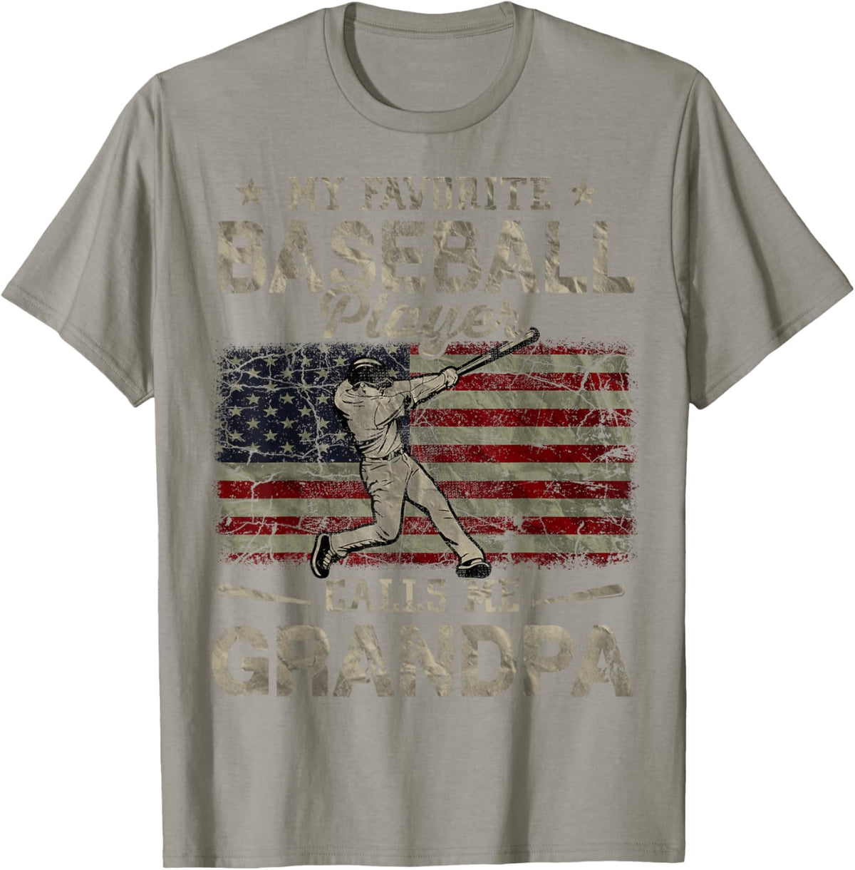 My Favorite Baseball Player Calls Me Grandpa Father&#39;s Day