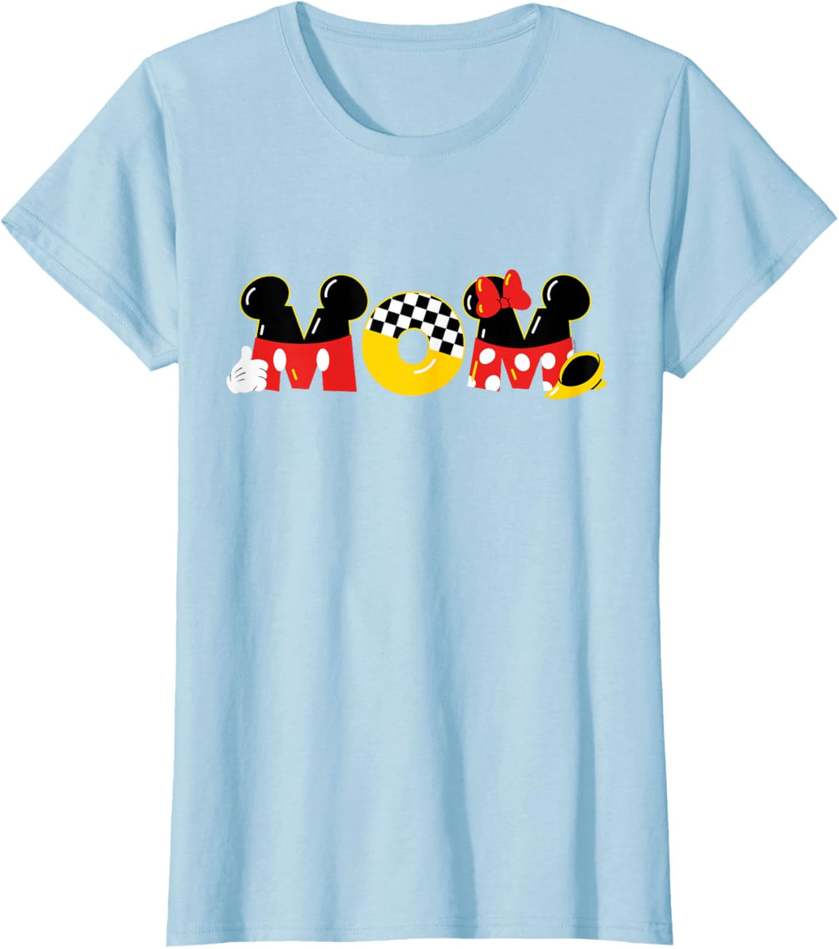 Disney Mickey Mouse &amp; Minnie Mouse Mom Mother\u2019s Day Birthday Mother Shirt