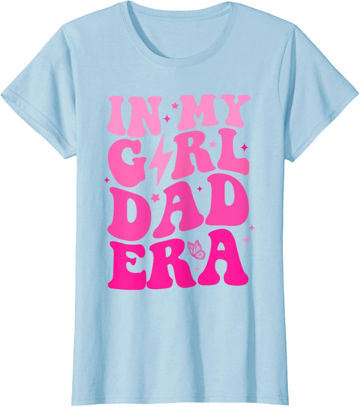 In My Dad Era Girl Groovy Retro Papa Fathers Day
