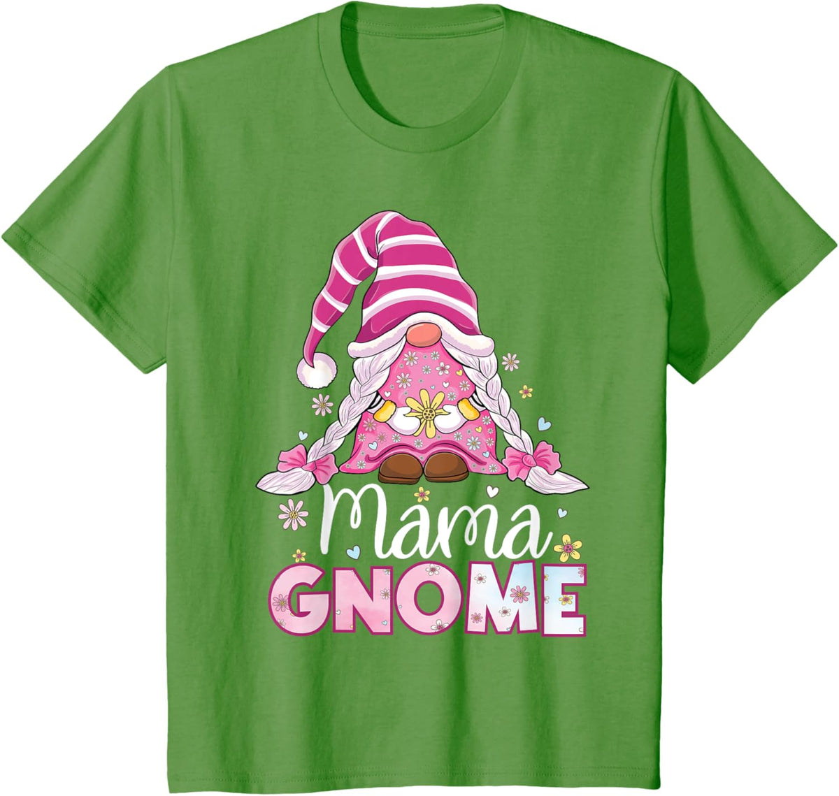 Flower For Mom Gnomies Cute Gnome Mom Happy Mother&#39;s Day