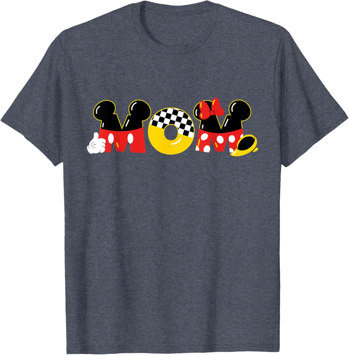 Disney Mickey Mouse &amp; Minnie Mouse Mom Mother\u2019s Day Birthday Mother Shirt
