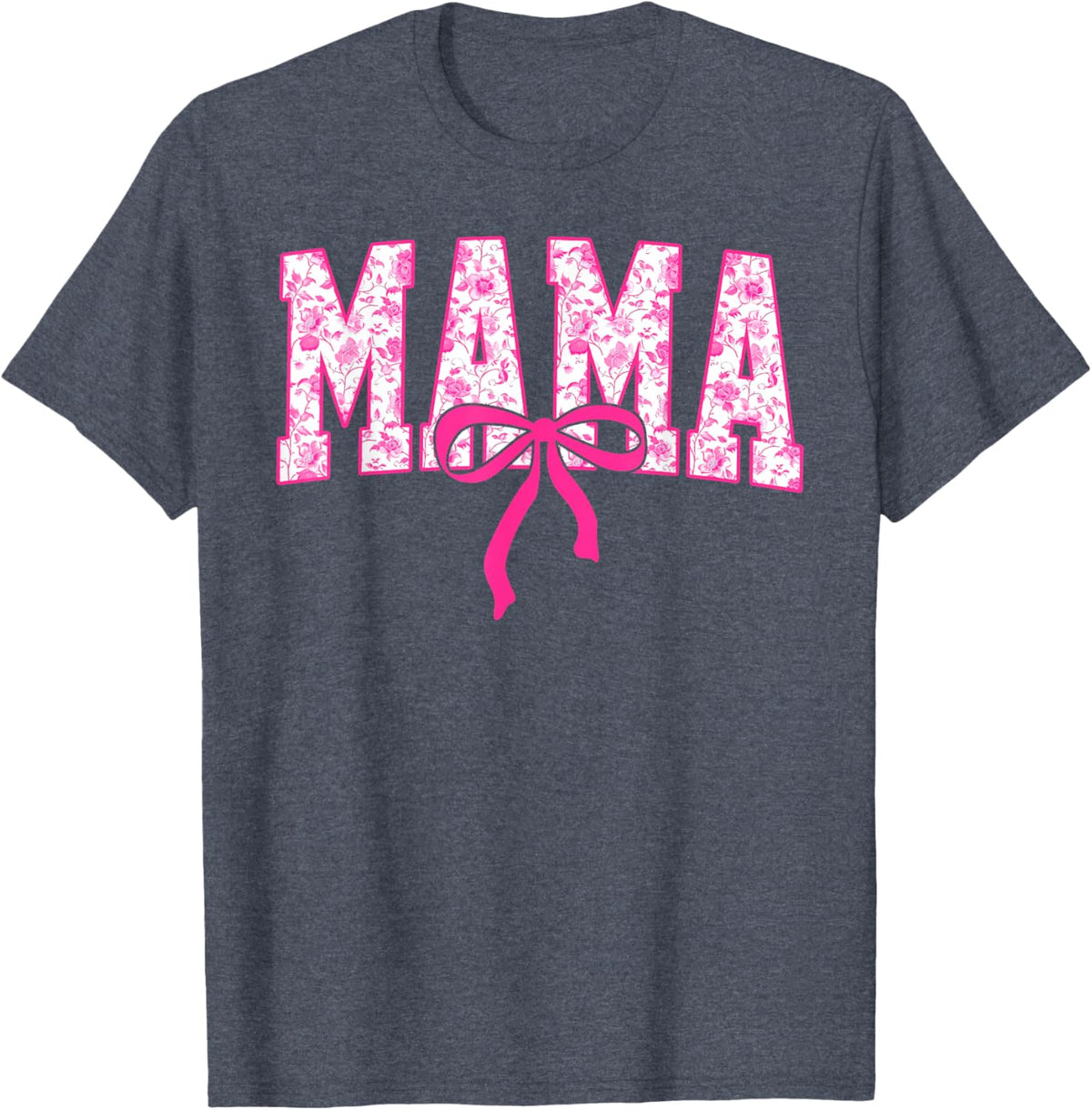 Coquette Pink Chinoiserie Mama Floral Bow Mom Mothers Day