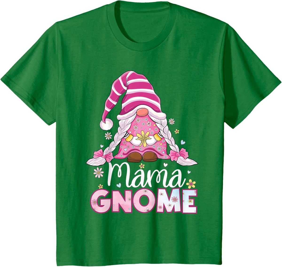 Flower For Mom Gnomies Cute Gnome Mom Happy Mother&#39;s Day