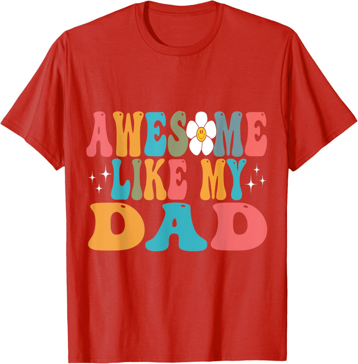 awesome like my dad matching fathers day family kids Groovy