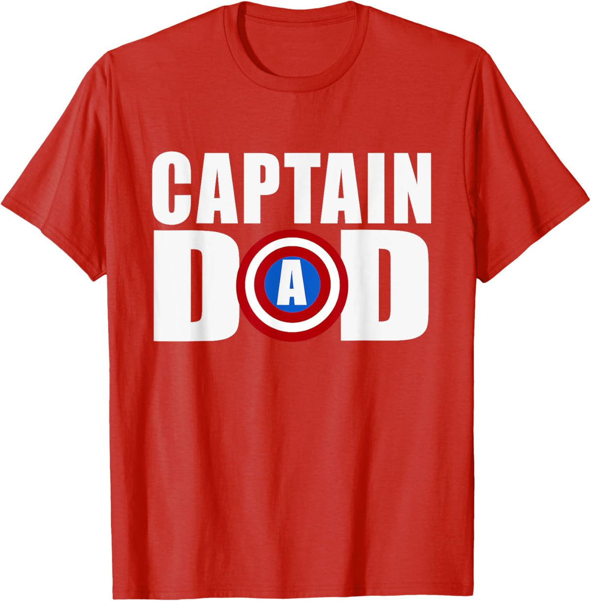 Funny Super Captain Dad Superhero Fathers Day