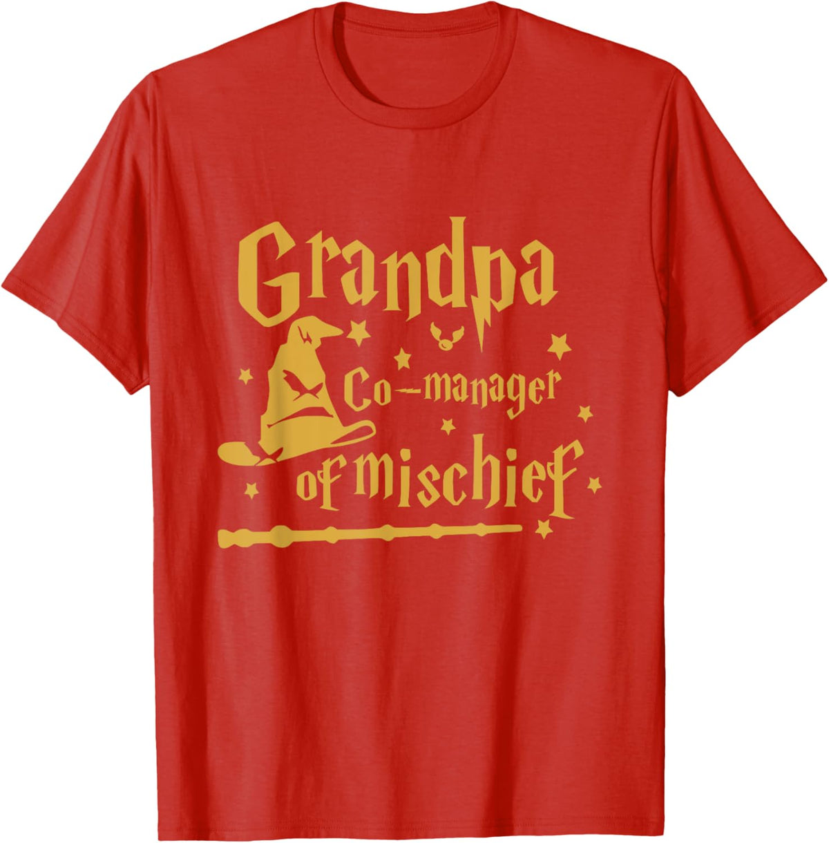Funny Men Magical Grandpa Manager of Mischief Father&#39;s Day