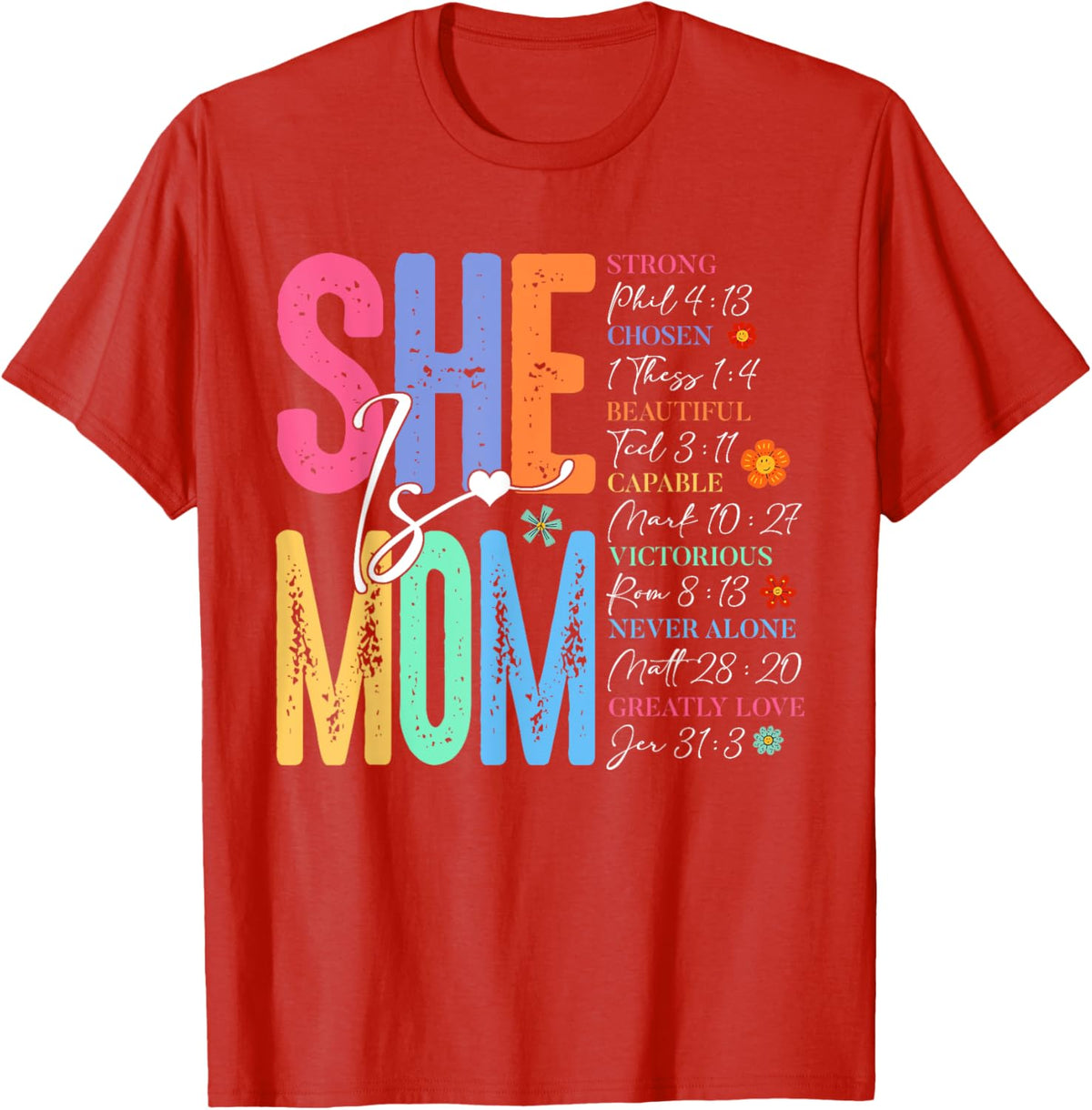 She Is Mom Christian Mother&#39;s Day Jesus Mama Religious Women