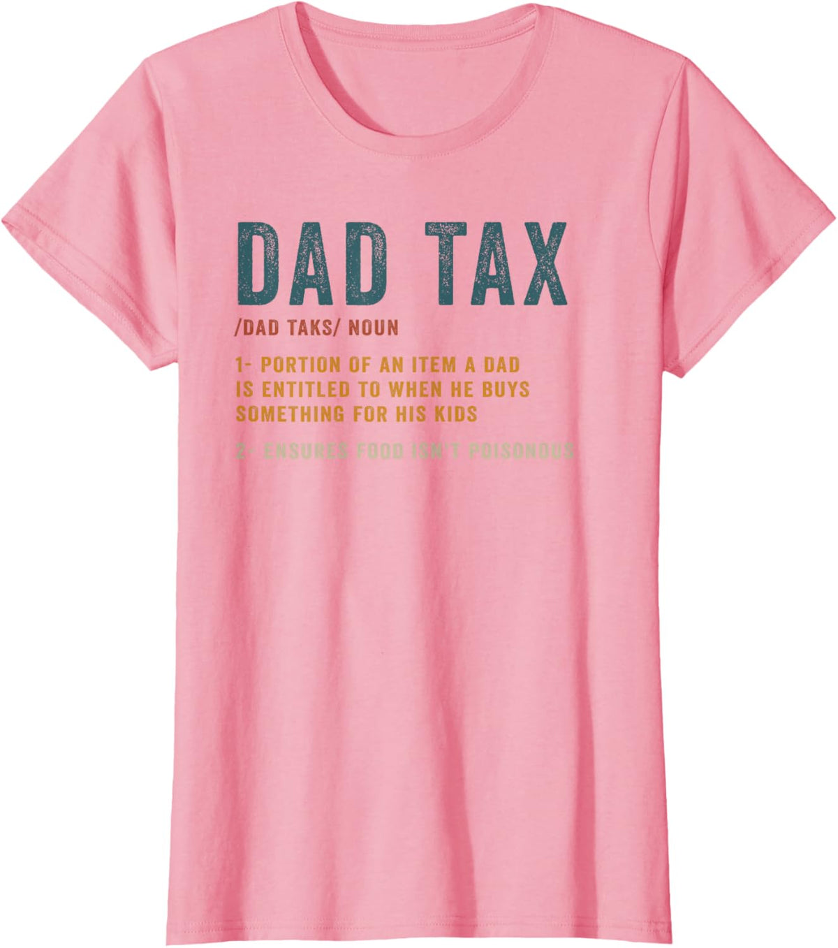 Vintage Dad Tax Definition Men Funny Father&#39;s Day
